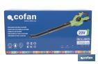 Battery-powered leaf blower - Cofan