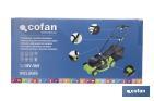 Tondeuse à gazon électrique avec roues | 36 V | 3200 tr/min | 5 Positions de coupe - Cofan