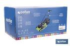 Tondeuse à gazon électrique avec roues | 36 V | 3200 tr/min | 5 Positions de coupe - Cofan