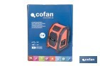 Cassa Bluetooth a batteria | 2 x 2,5W | 18V | Con entrata USB - Cofan