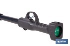 Pértiga extensible para tijeras de podar eléctricas | Ajustable desde 1,4 m hasta 2,07 m | Correa incluida y gatillo ergonómico - Cofan