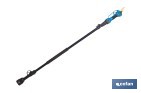 Set de tijeras de podar eléctricas 25 V con pértiga extensible 1,40-2,07 m | Incluye 2 baterías, maletín y accesorios - Cofan