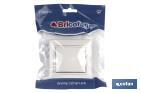 Interruptor - Conmutador de empotrar | Modelo Pacific | 10 A - 250 V | Color blanco - Cofan