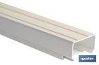 Straight self-adhesive mini trunking - Cofan