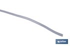 Rollo Cable Eléctrico H07V-K de 100 m | Sección de cable de varias medidas | Color: Gris - Cofan