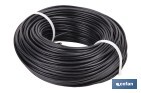 Rollo de Cable Eléctrico H07V-K | Sección de cable de varias medidas | Longitud: 100 m | Color: Negro - Cofan