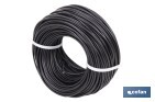 Rollo de Cable Eléctrico H07V-K | Sección de cable de varias medidas | Longitud: 100 m | Color: Negro - Cofan