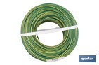 Rollo Cable Eléctrico de 100 m H07V-K | Sección de cable en varias medidas | Color: Verde - Cofan
