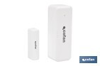 SENSOR INTELIGENTE PARA PUERTAS Y VENTANAS | CONEXIÓN WIFI Y BLUETOOTH | FUNCIONA CON APLICACIÓN SMART LIFE O TUYA | COMPATIBLE CON ALEXA Y GOOGLE | PROTECCIÓN ANTIRROBO