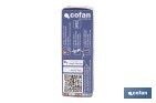 Sensor inteligente para puertas y ventanas | Conexión WiFi y Bluetooth | Funciona con aplicación Smart Life o Tuya | Compatible con Alexa y Google | Protección antirrobo - Cofan