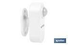 Sensor de movimiento inteligente | Conexión WiFi y Bluetooth | Funciona con aplicación Smart Life o Tuya | Compatible con Alexa y Google | Seguridad en el hogar - Cofan