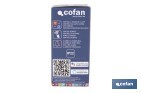 Sensor de movimiento inteligente | Conexión WiFi y Bluetooth | Funciona con aplicación Smart Life o Tuya | Compatible con Alexa y Google | Seguridad en el hogar - Cofan