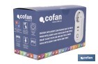 Smart plug with USB and USB-C ports | Wi-Fi and Bluetooth connection | Smart Life or Tuya Smart app | Compatible with Alexa and Google | Remote control, timer and child safety protection - Cofan