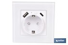 BASE DE ENCHUFE INTELIGENTE CON USB Y TIPO C | CONEXIÓN WIFI Y BLUETOOTH | APLICACIÓN: SMART LIFE O TUYA | COMPATIBLE CON ALEXA Y GOOGLE | CONTROL REMOTO, TEMPORIZADOR Y PROTECCIÓN INFANTIL