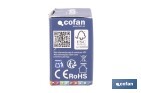 Relé inteligente de 2 interruptores WiFi | Aplicación: Smart Life o Tuya | Conectividad WiFi + Bluetooth | Para luces de hasta 10 A/150 W | Compatible con Alexa y Google - Cofan