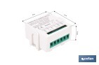 Relé regulador de intensidad individual inteligente | Control de intensidad desde la app | Conectividad WiFi 2.4 GHz | Aplicación Smart Life o Tuya | Para luces led, incandescentes y halógenas | Compatible con Alexa y Google - Cofan