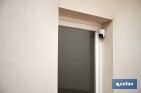 Cámara de seguridad inteligente con WiFi | Con control remoto, audio bidireccional y amplio ángulo de visión - Cofan