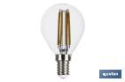 SPHERICAL LED BULB E14 FILAMENT - Cofan