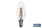 CANDLE LED BULB WITH FILAMENT - Cofan