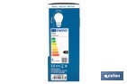 Bombillas LED classic E27 de luz neutra (4.000 k) | Ahorro de energía y larga duración 15.000 h de vida | Ángulo de apertura de 180° - Cofan