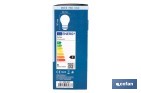 Bombillas LED classic E27 de luz fría (6500 K) | Ahorro de energía y larga duración 15.000 h de vida | Ángulo de apertura de 180° - Cofan