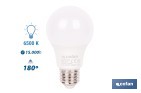 Bombillas LED classic E27 de luz fría (6500 K) | Ahorro de energía y larga duración 15.000 h de vida | Ángulo de apertura de 180° - Cofan
