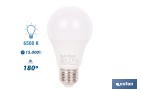 Bombillas LED classic E27 de luz fría (6500 K) | Ahorro de energía y larga duración 15.000 h de vida | Ángulo de apertura de 180° - Cofan