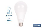 Bombillas LED classic E27 de luz fría (6500 K) | Ahorro de energía y larga duración 15.000 h de vida | Ángulo de apertura de 180° - Cofan