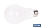 Bombilla LED Classic con sensor | Luz neutra (4000 K) con boquilla E27, 9 W y 806 lúmenes | Detector de movimiento y larga duración 15.000 h de vida - Cofan