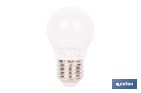 Bombillas LED esférica E27 6,5 W 806 lúmenes | Ahorro de energía y larga duración 15.000 h de vida | Disponibles en 2 temperaturas de color - Cofan