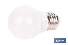 Bombillas LED esférica E27 6,5 W 806 lúmenes | Ahorro de energía y larga duración 15.000 h de vida | Disponibles en 2 temperaturas de color - Cofan