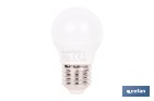 Bombillas LED esférica E27 6,5 W 806 lúmenes | Ahorro de energía y larga duración 15.000 h de vida | Disponibles en 2 temperaturas de color - Cofan