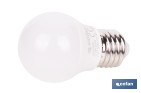 Bombillas LED esférica E27 6,5 W 806 lúmenes | Ahorro de energía y larga duración 15.000 h de vida | Disponibles en 2 temperaturas de color - Cofan