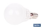 Bombillas LED esférica E14 con rosca fina. Con 6,5 W y 806 lúmenes | Ahorro de energía y larga duración 15.000 h de vida | Disponibles en 2 temperaturas de color - Cofan