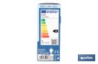 Bombillas LED esférica E14 con rosca fina. Con 6,5 W y 806 lúmenes | Ahorro de energía y larga duración 15.000 h de vida | Disponibles en 2 temperaturas de color - Cofan