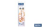 Trípode telescópico con 2 proyectores LED | Altura máxima 1,75 m, 50 W, 4500 lm, protección IP65 | Cable de 1,9 m con enchufe europeo - Cofan