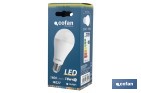 Bombilla led Classic esférica con 15.000 horas de consumo | Diferentes colores y lúmenes - Cofan