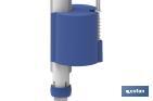 Toilet Fill Valve | Bottom Entry Fill Valve | Kenyir Model | Piston Closure | Manufactured with Plastic Materials - Cofan