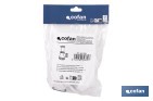 Bottle Trap | With Ø40mm Outlet | With 1" 1/2 x 70 Fitting | Basin and Bidet Valve | Polypropylene - Cofan
