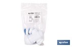 Sifón de botella corto extensible | Salida ajustable de Ø32-40 mm | Adecuado para lavabo | Disponible con diferentes tamaños de racor - Cofan