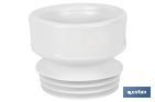 Ø110MM STRAIGHT TOILET PAN CONNECTOR