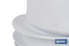Manchon de Raccordement | Excentrique pour WC | Sortie de Ø110 mm | Fabriqué en EVA - Cofan