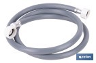 Manguera de entrada de agua con tuercas ABS para lavadora y lavavajillas con 1,5 m de longitud. Conexión 3/4" y hasta 12 bar - Cofan