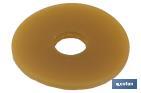 Non-Necked Sealing Gasket | Size: Ø23 x Ø74 x 3mm | For the Closure of the Flush Valve | Close-Coupled Cistern - Cofan