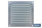 Ventilation grille | White aluminium | Available in various sizes to choose from - Cofan