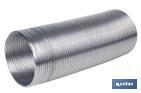 Aluminium semi-rigid flexible hose duct | Available in different lengths and diameters - Cofan