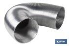 Aluminium semi-rigid flexible hose duct | Available in different lengths and diameters - Cofan