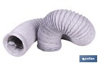 Tubo de evacuación extensible | Adecuado para secadora y aire acondicionado | Resistente hasta 150 °C | Disponible en diferentes medidas - Cofan