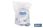 Tubo de evacuación extensible | Adecuado para secadora y aire acondicionado | Resistente hasta 150 °C | Disponible en diferentes medidas - Cofan