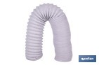 Tubo de evacuación extensible | Adecuado para secadora y aire acondicionado | Resistente hasta 150 °C | Disponible en diferentes medidas - Cofan